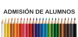 admision alumnado